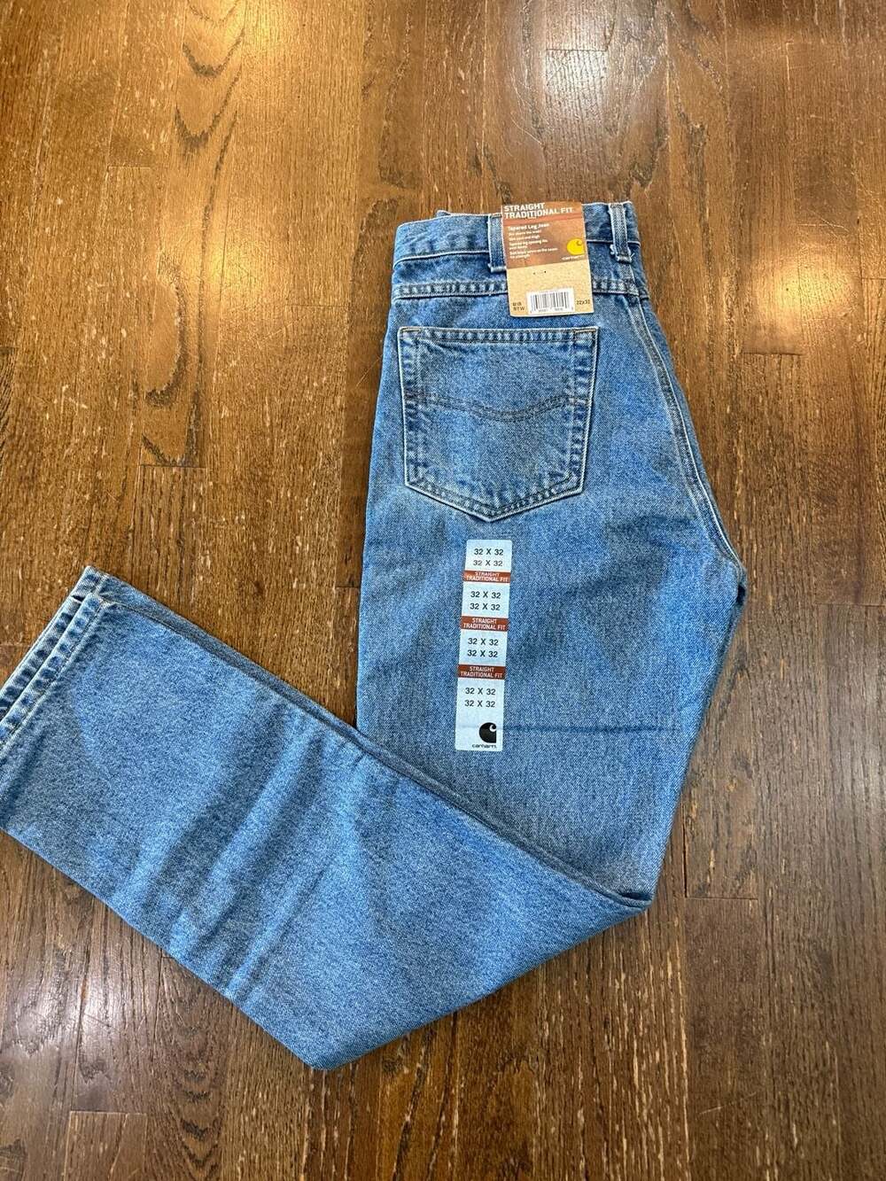Carhartt B18 STW Traditional Fit Tapered Leg Jeans 32x32